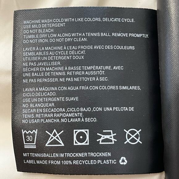 New ~ BERNARDO ~ ECO PLUME Combo Fabric Toggle Puffer Jacket XXL - Picture 9 of 13